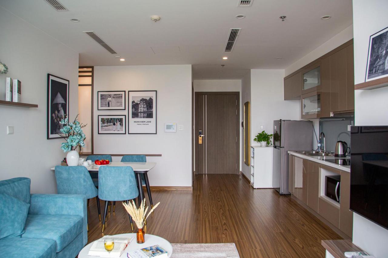 Aspaces Serviced Apartments - Vinhomes West Point Hanoj Exteriér fotografie