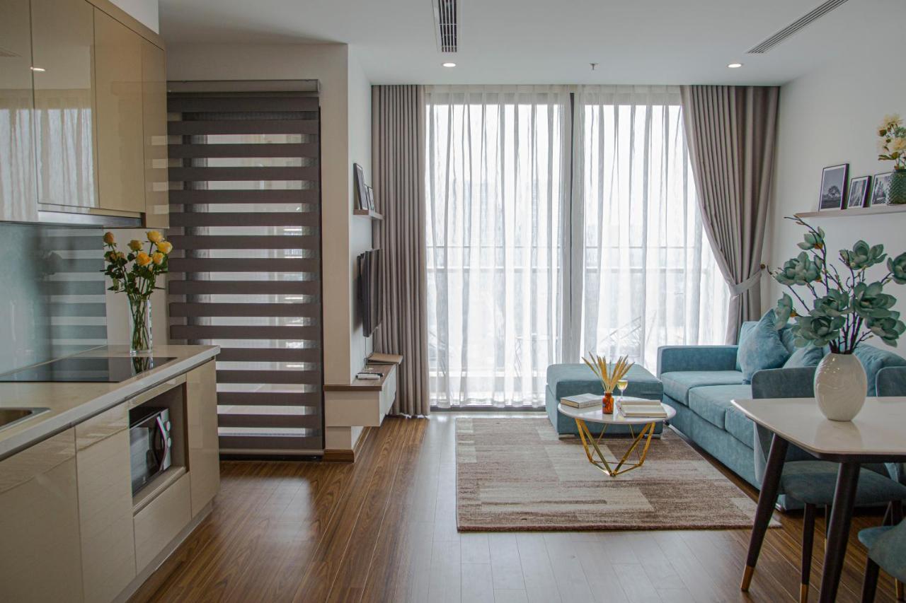 Aspaces Serviced Apartments - Vinhomes West Point Hanoj Exteriér fotografie