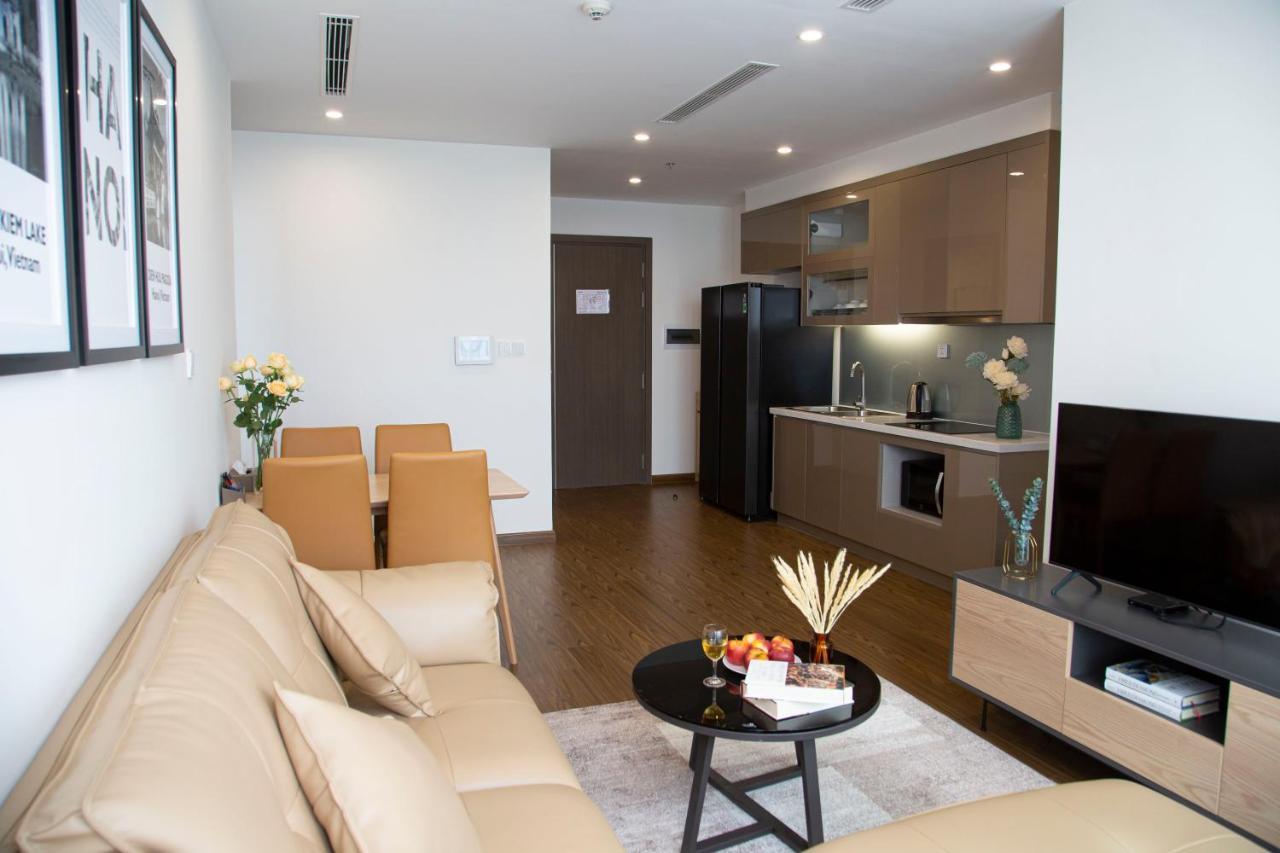Aspaces Serviced Apartments - Vinhomes West Point Hanoj Exteriér fotografie
