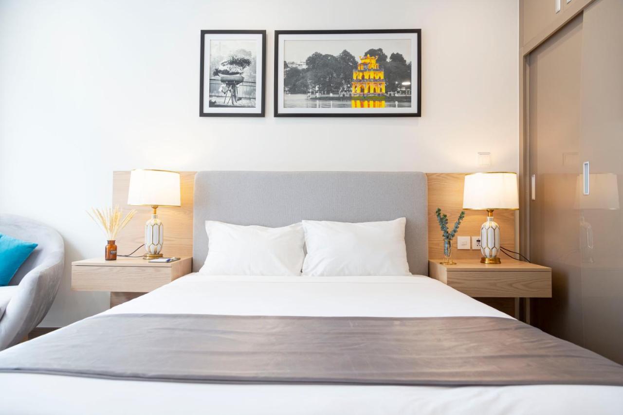 Aspaces Serviced Apartments - Vinhomes West Point Hanoj Exteriér fotografie