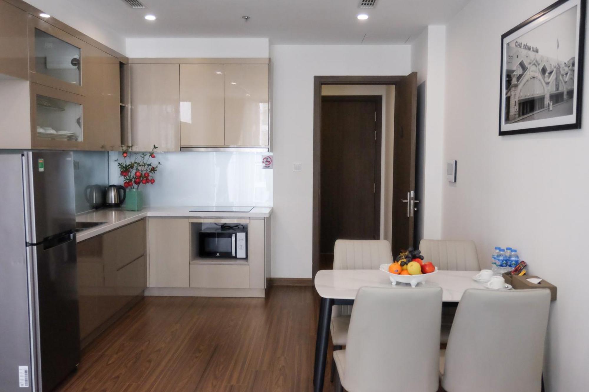 Aspaces Serviced Apartments - Vinhomes West Point Hanoj Exteriér fotografie