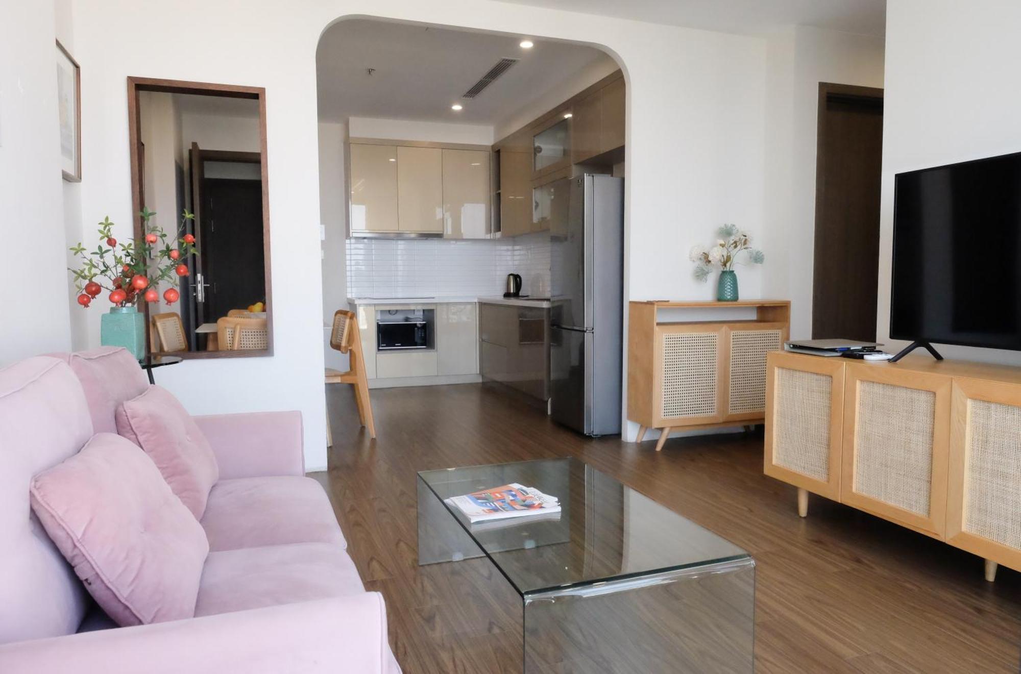 Aspaces Serviced Apartments - Vinhomes West Point Hanoj Exteriér fotografie