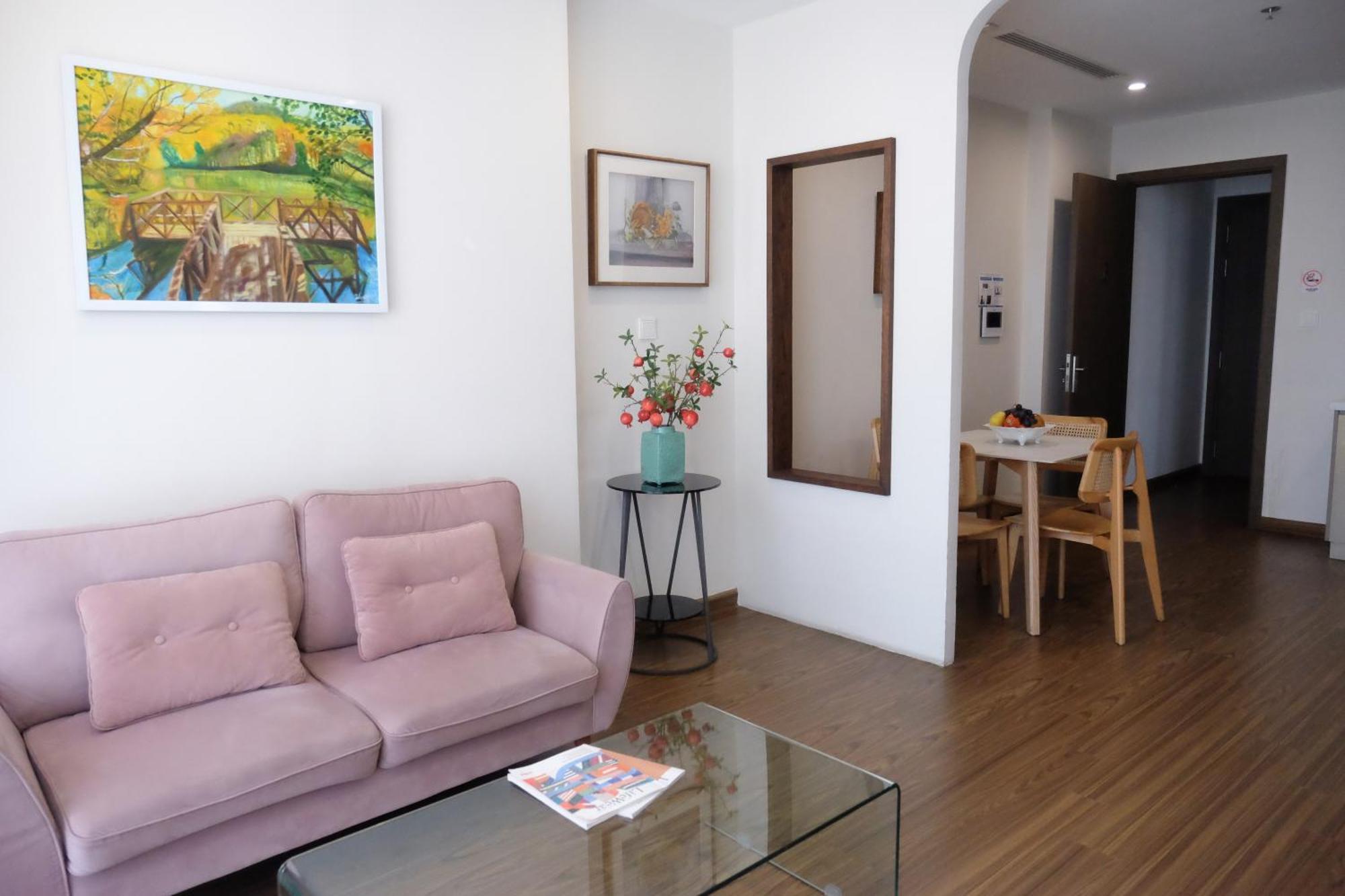 Aspaces Serviced Apartments - Vinhomes West Point Hanoj Exteriér fotografie