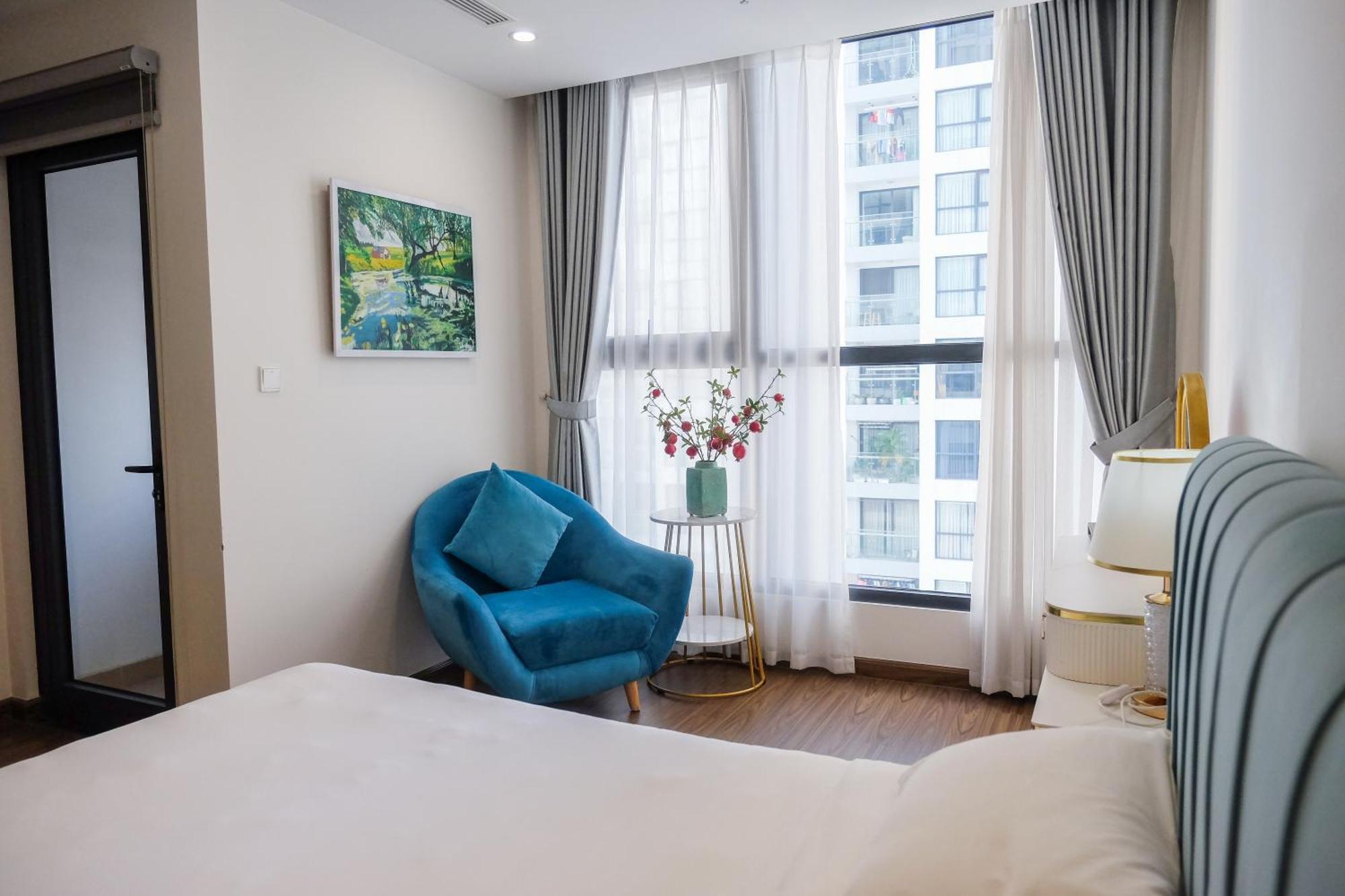 Aspaces Serviced Apartments - Vinhomes West Point Hanoj Exteriér fotografie