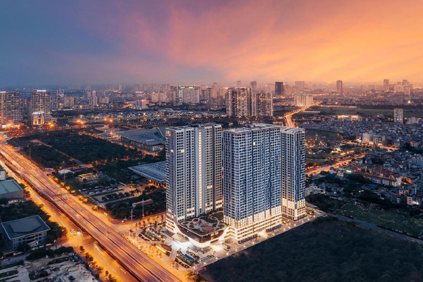 Aspaces Serviced Apartments - Vinhomes West Point Hanoj Exteriér fotografie